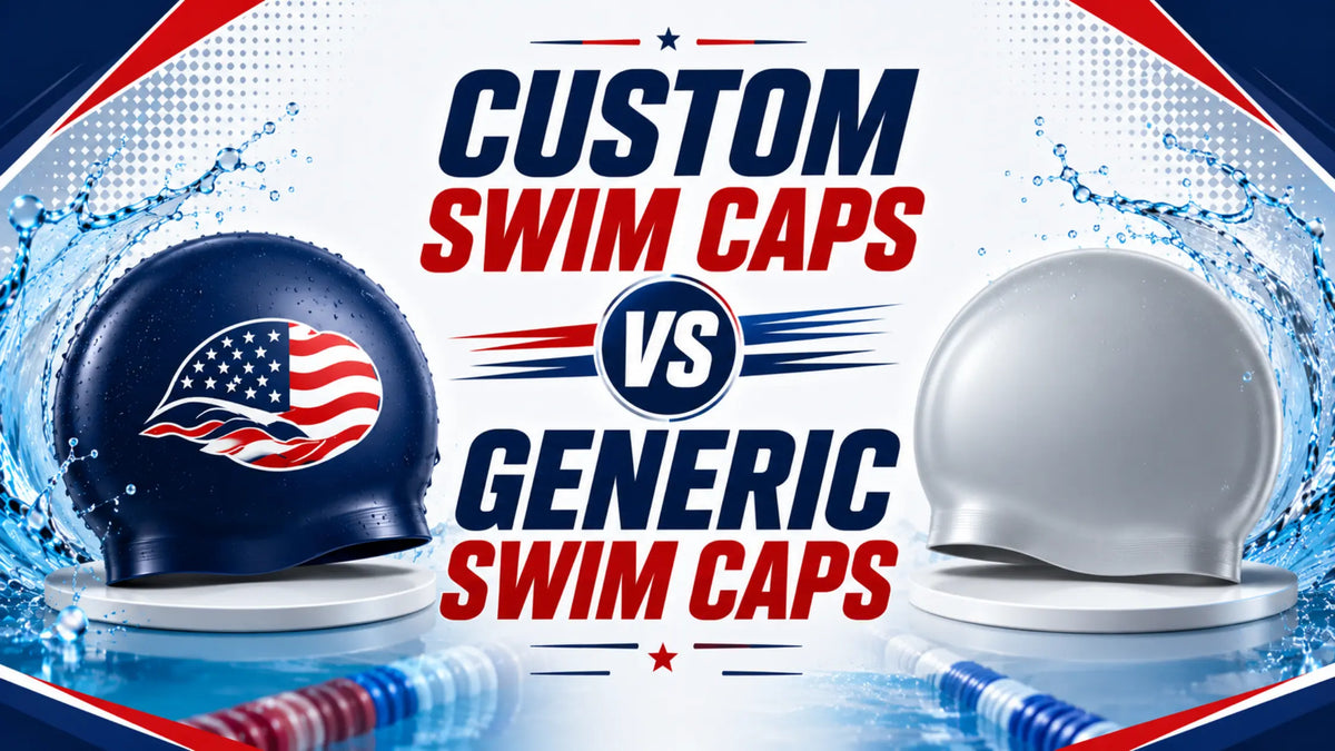 Custom Swim Caps vs Generic Swim Caps