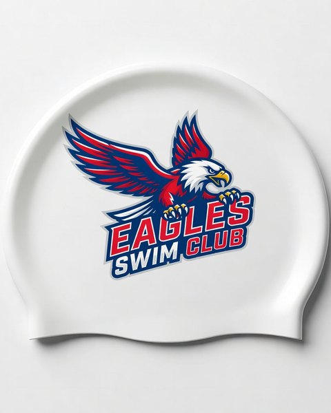 Eagles Swim Club printed cap