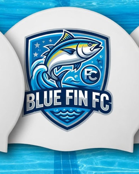 Blue Fin FC printed cap